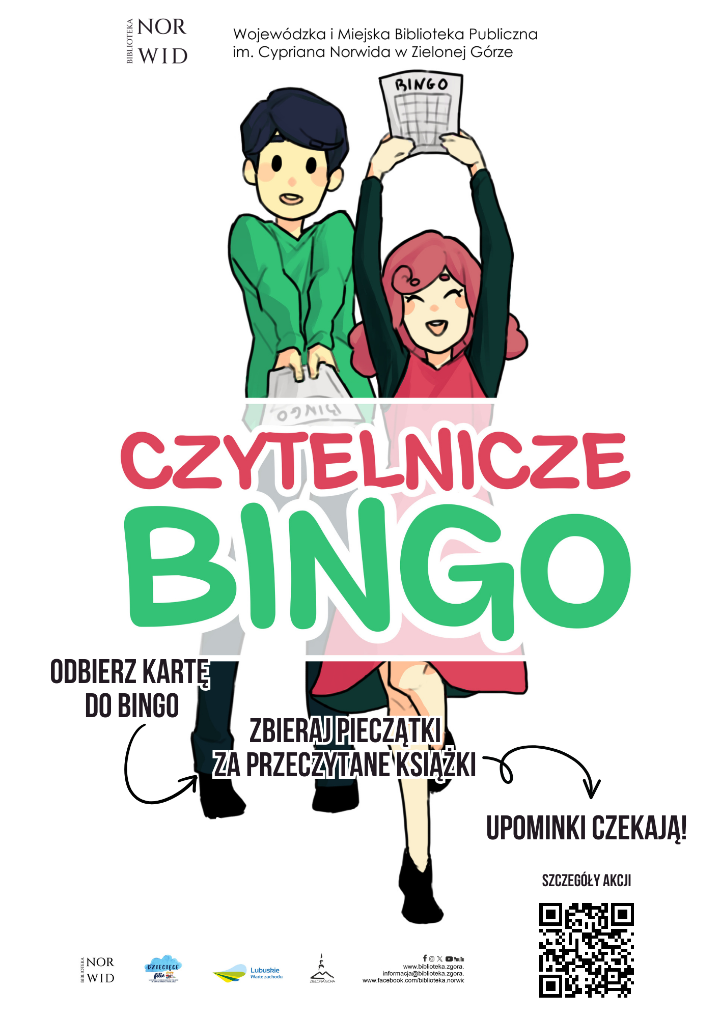 Kochasz czytać? Weź udział w Czytelniczym Bingo! 