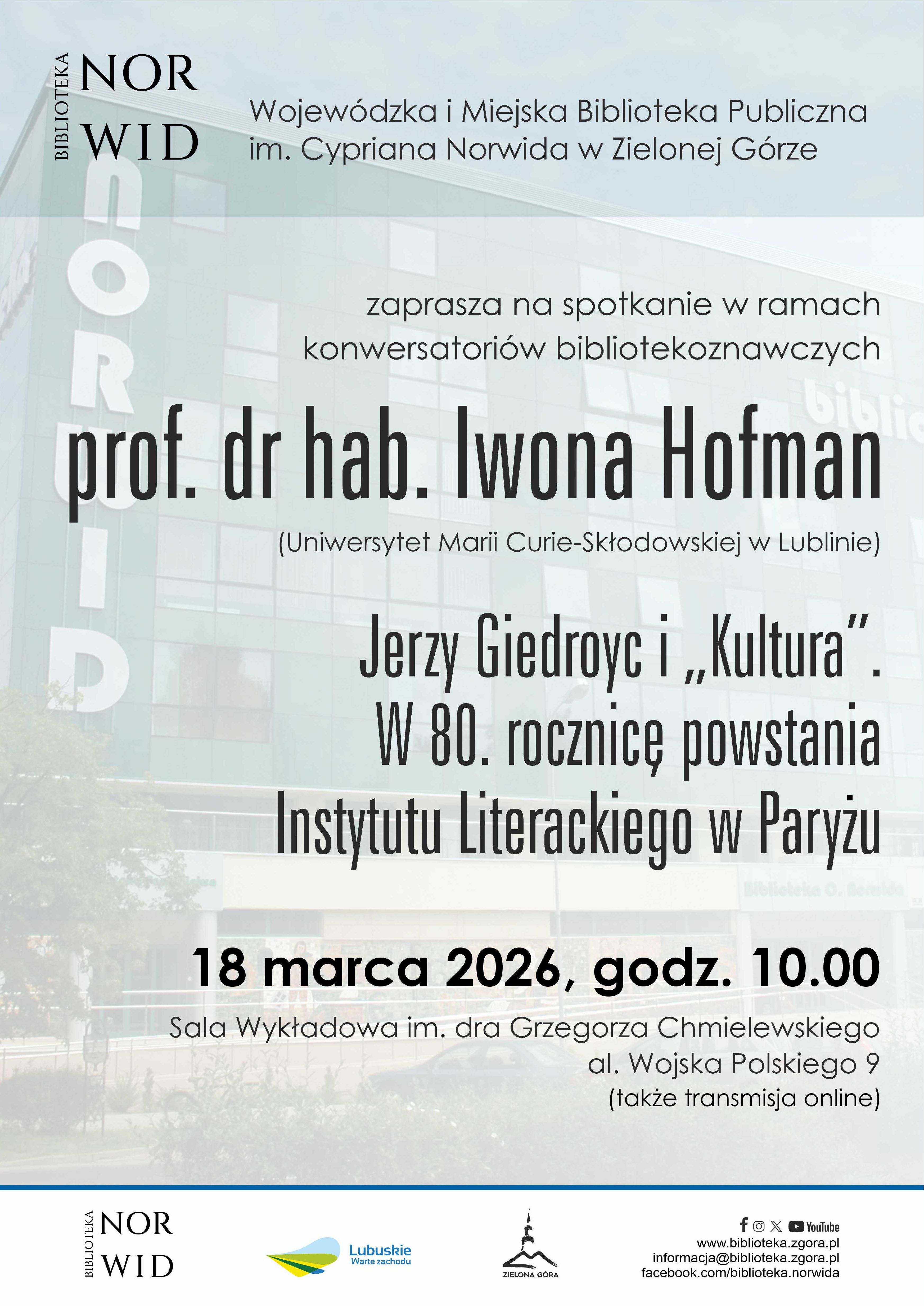 plakat-prof_-dr-hab_-iwona-hofman-umcs-w-lublinie