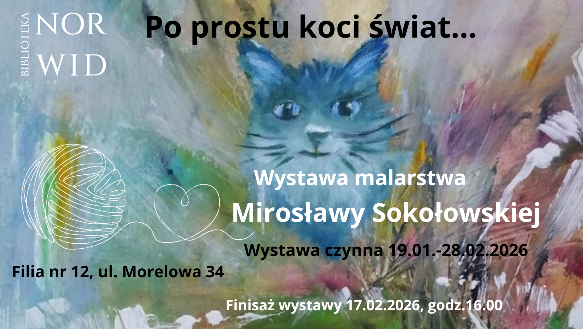 Wystawa malarstwa Mirosławy Sokołowskiej 